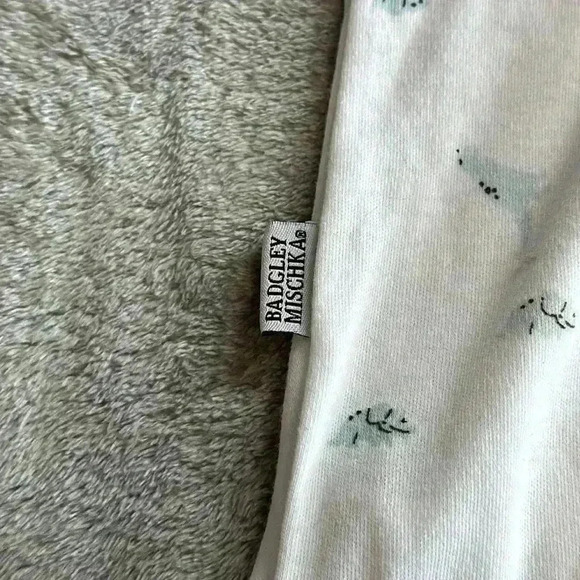 Badgley Mischka - cotton night  gown. Size 0-3 months - Picture 4 of 4